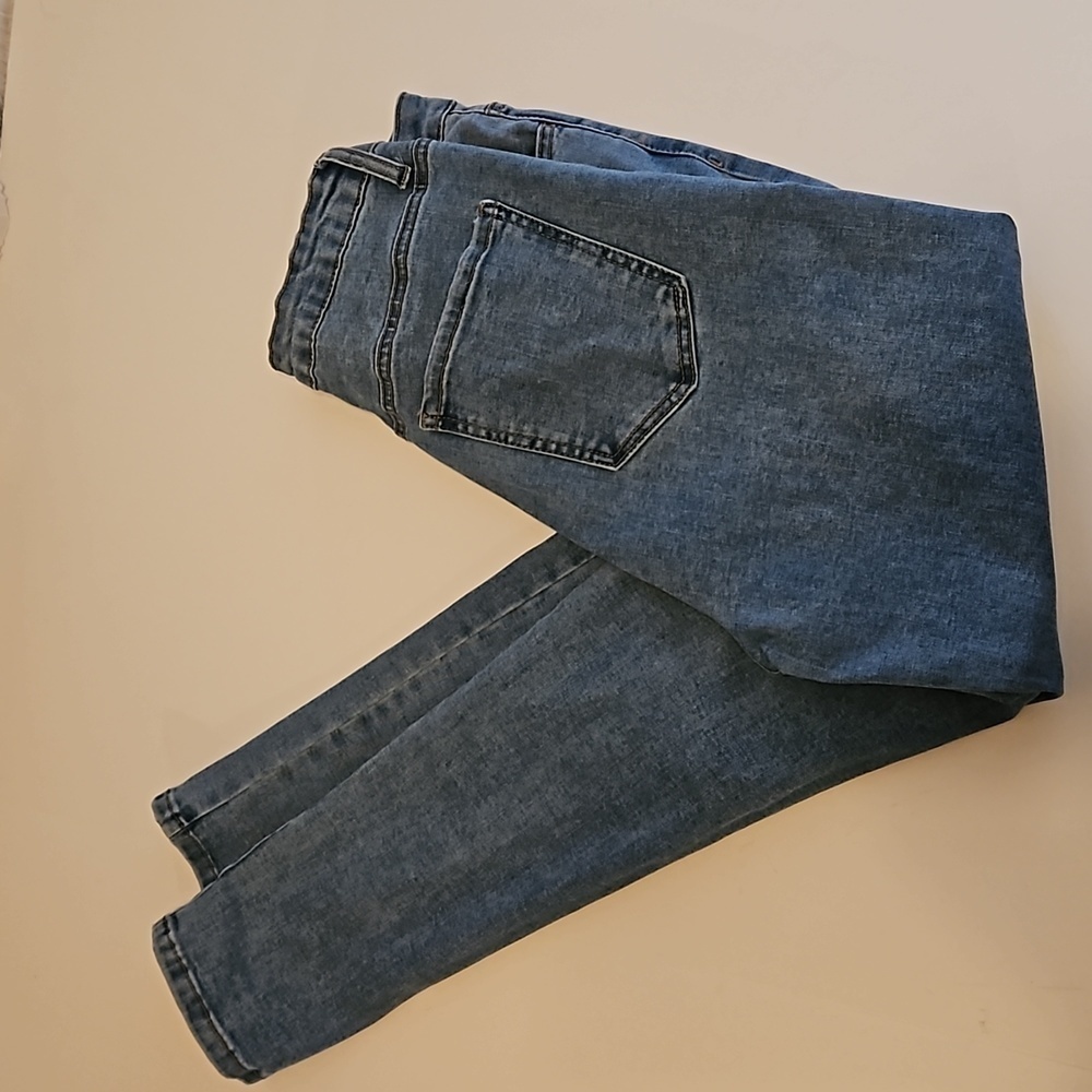 Forever 21 skinny Jean size 30 women jeans boyfriend blue jeans streetwear retro - Picture 12 of 16